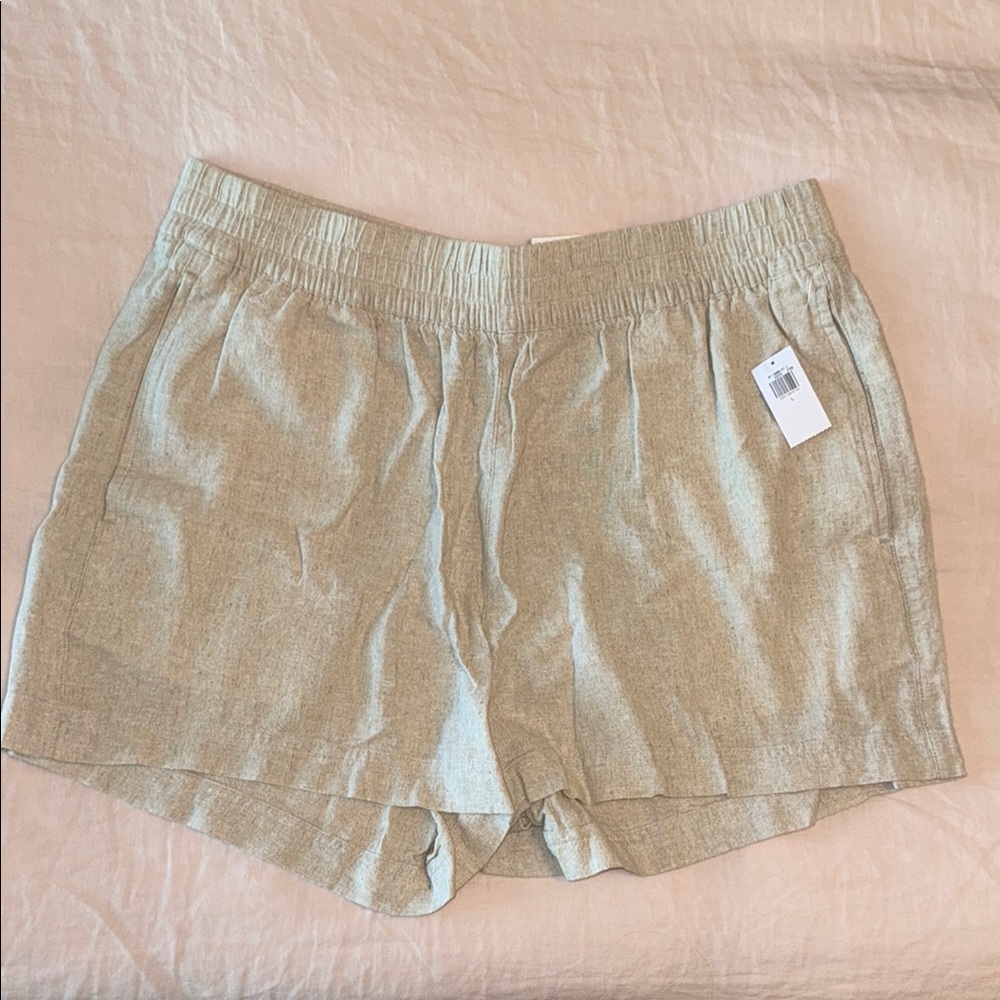 Old Navy - High-Waisted Linen-Blend Pull-On Shorts 3.5in inseam